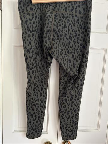 Green Cheetah Print Leggings