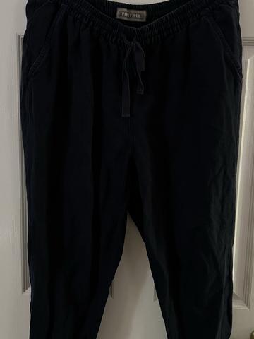 Point Sur - J. Crew linen pull on pants - tailored
