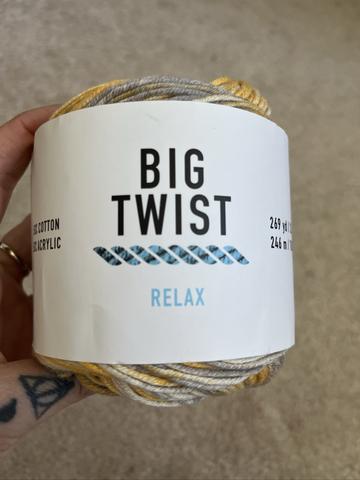 3 skeins Relax sport weight