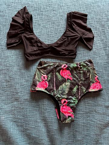 Flamingo High Waisted Bikini