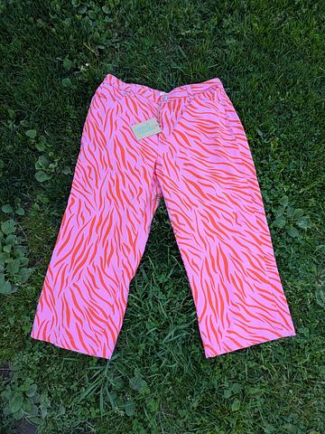 Gorman Wide Leg Pink Zebra