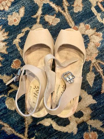 Lotta’s from Stockholm Highwood Open Toe Clogs