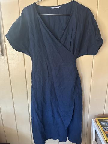 Mimosa Wrap Dress