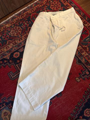 Cream Pants