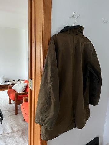 Waxed cotton jacket