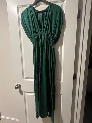 Linen Column Dress