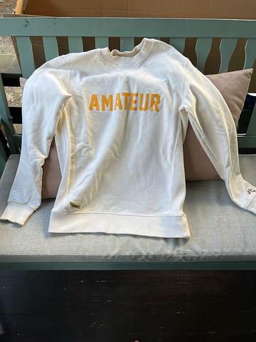 Amateur Crewneck Pullover Sweatshirt