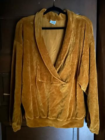 Velour Sweatshirt