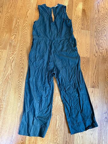 Green Slit Back Jumper
