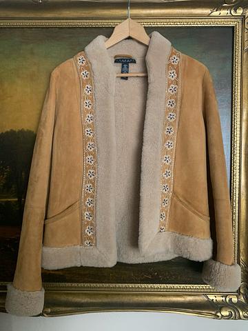 Penny Lane Genuine Shearling Coat