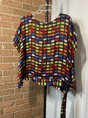 Silk Multicolor Blouse
