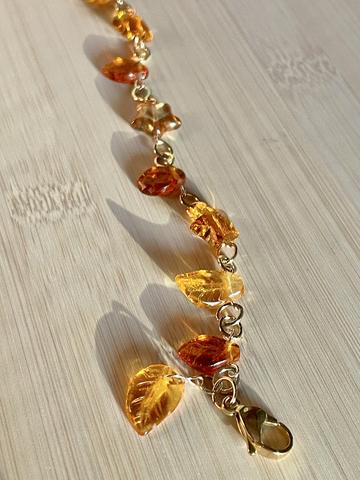 Autumn Leaves Mask Chain