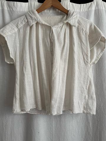 Breezy shortsleeve button up