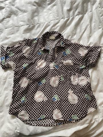 Feminist Rockstar Checkered shirt