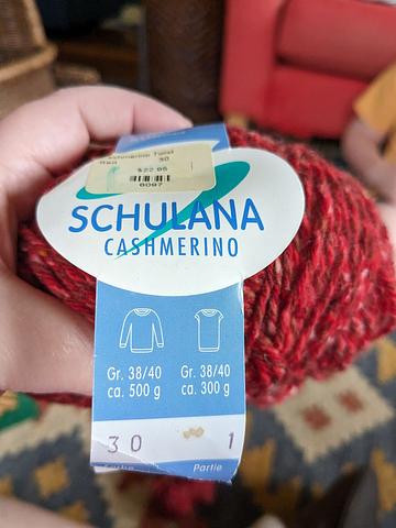 2 and a little skein cashmerino