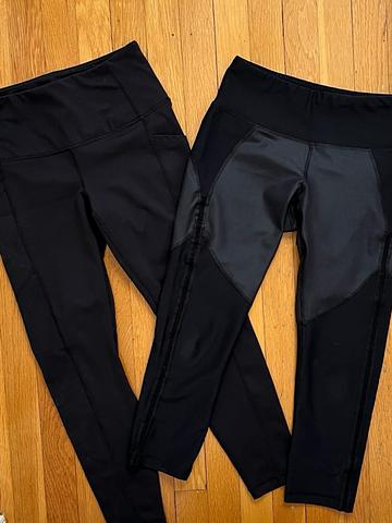 Set of 2 Yoga Leggings / Running Tights