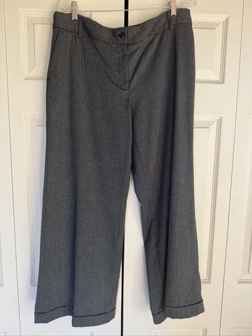 Wide leg dress pants