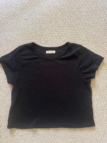 Pointelle crop