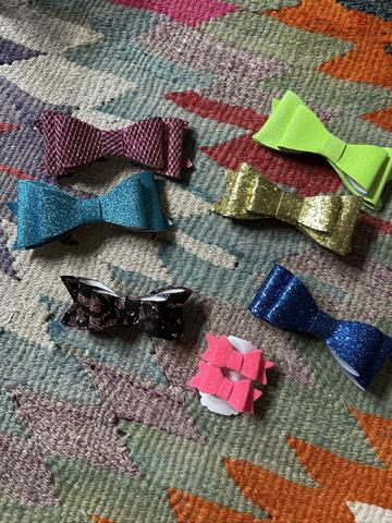 Handmade Hair Bow Lot