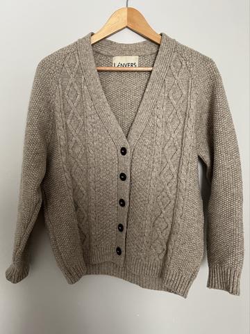 L’Envers Annie Cardigan Oatmeal