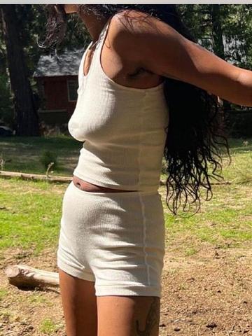 tank and shorts set