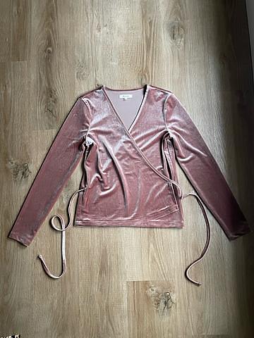 Velvet Wrap Top