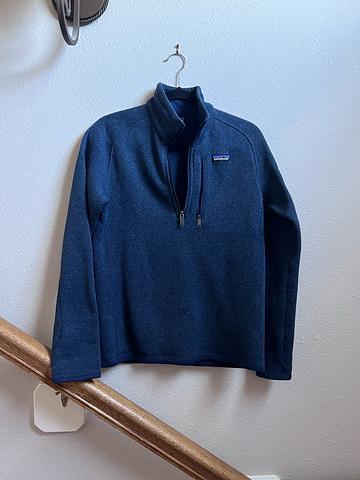 Quarter zip fleece better sweater