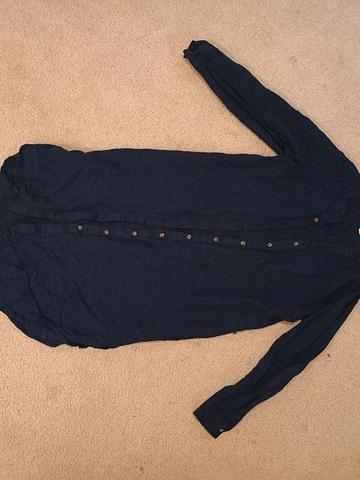 Loft Linen Shirt Dress