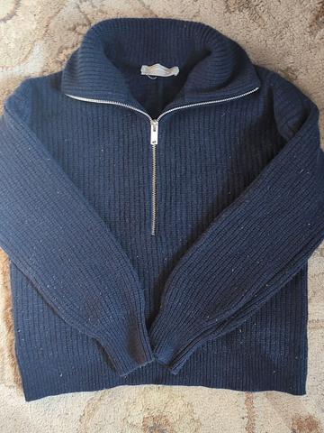 Half-Zip Sweater in Luxe Merino