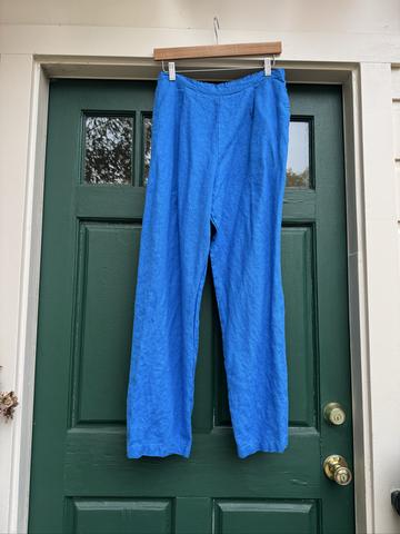 Blue Linen Pants