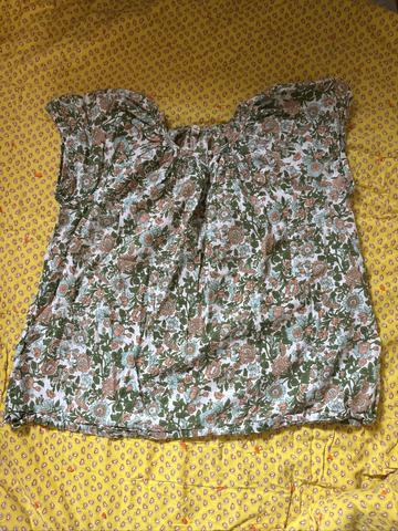 Mirth Block Print “Pajama” Top