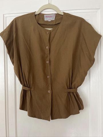 Raw Silk blouse