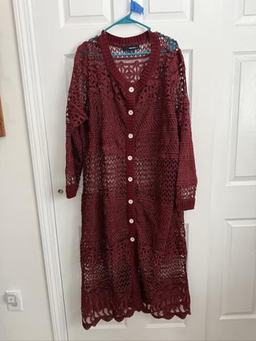 Crochet duster
