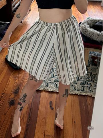 High rise shorts