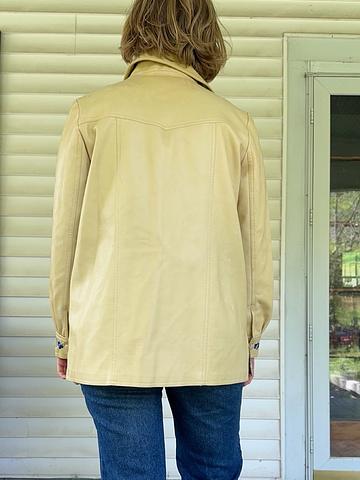 Pleather coat