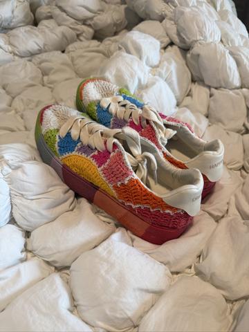 crochet shoes