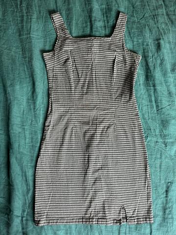 Green Gingham Dress