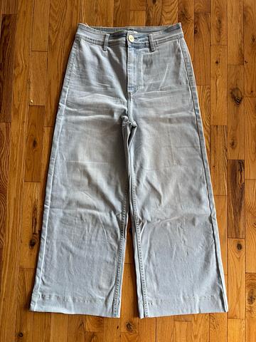 Sailor wide leg jeans