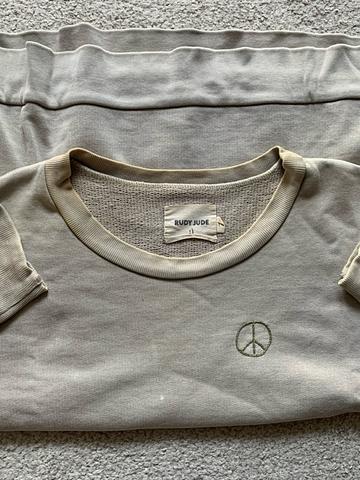 Adult crewneck sweatshirt (discolored)