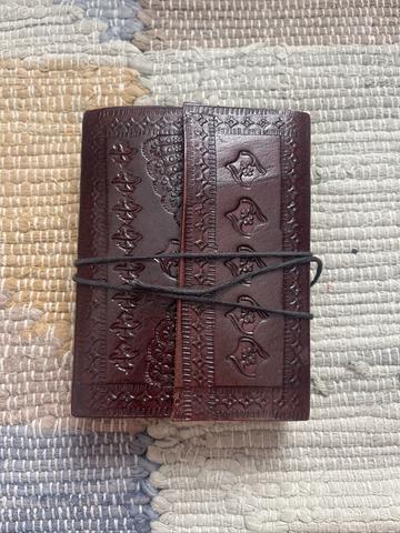 Leather notebook