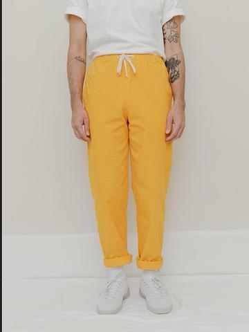 easy pants *raw hem, cropped*