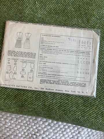 1940s Dress Pattern