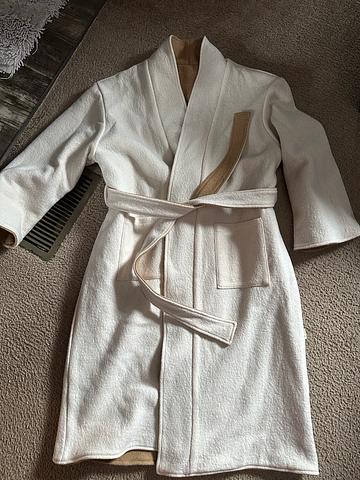 Wool Wrap Coat