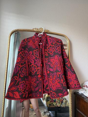 woven cape