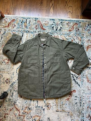Flannel lined jacket