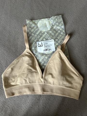 Ribbed Seamless Triangle Bralette