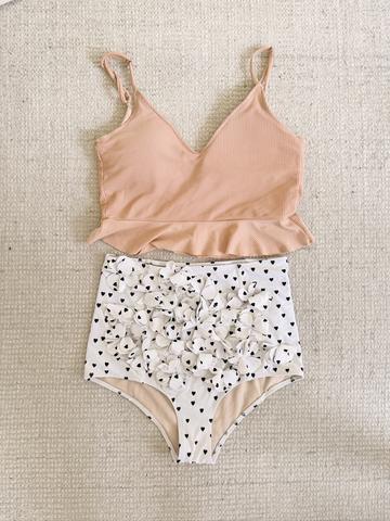 mix and match frilly bather