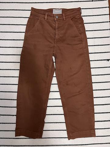the straight leg crop (short)