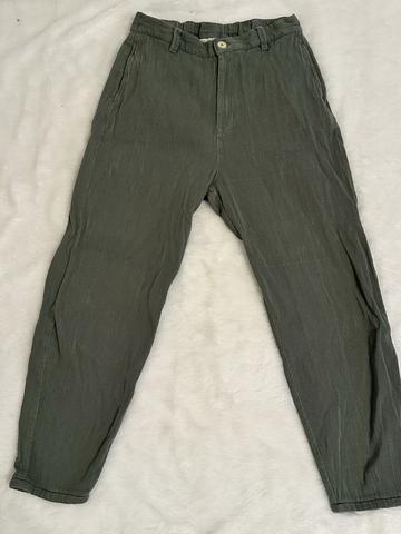 Soluna collective green ribbed pants