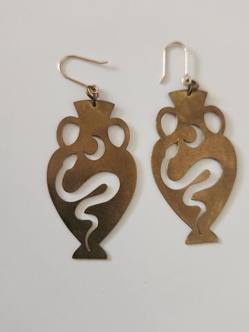 Snake Vase earrings